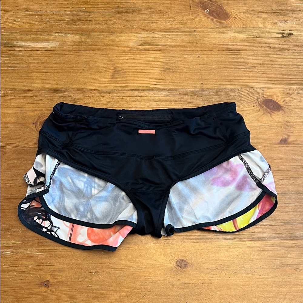 Lululemon Run Speed Shorts RARE PRINT - Picture 6 of 9